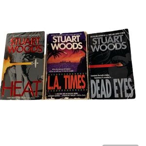 3 Stuart Woods Paperback Novels
